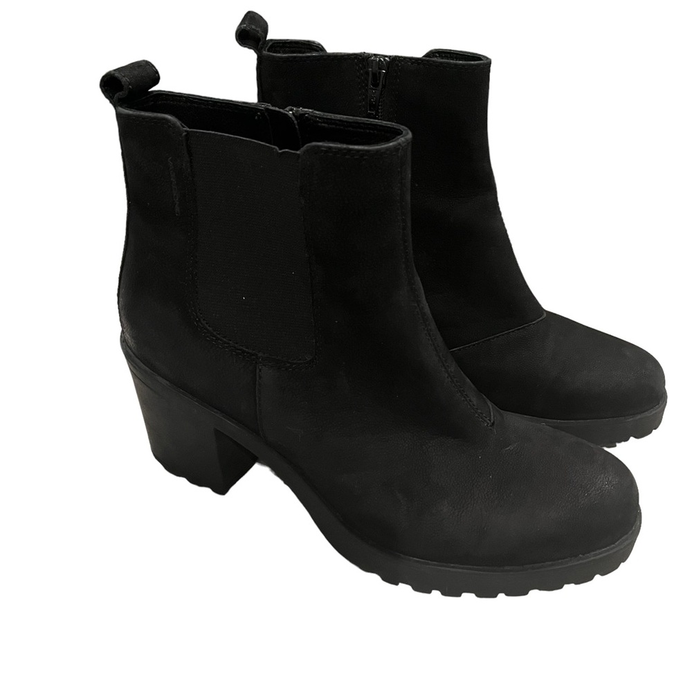 Vagabond Grace Platform Nubuck Leather Ankle Boot, Sz 9.5 - Picture 3 of 15